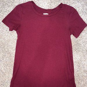 Old Navy Maroon Tee
